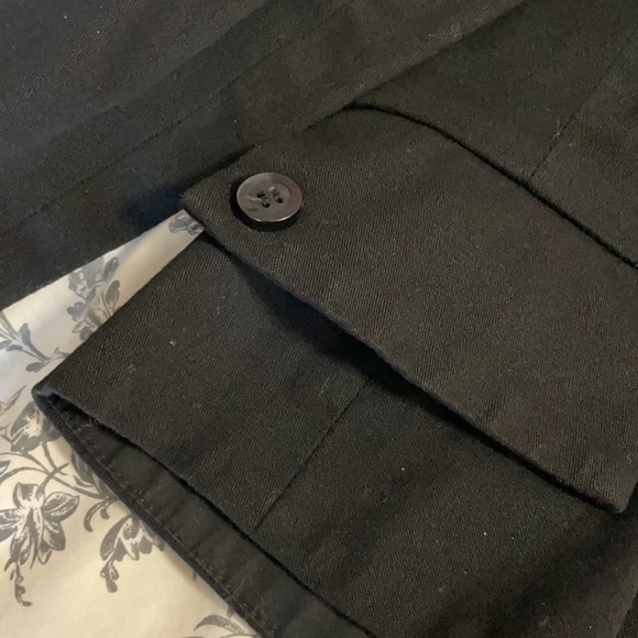 necessary objects Black Tuxedo Inspired Cotton/Spandex Jacket/Coat Small - Picture 4 of 6